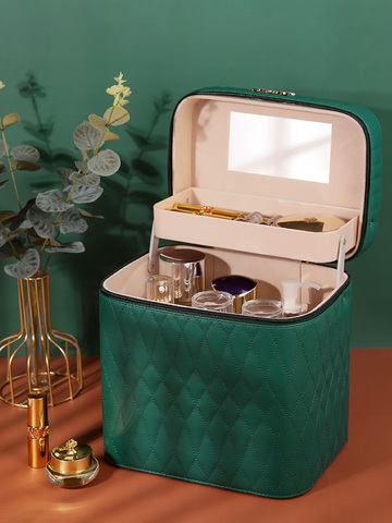 Large Capacity Cosmetic Bag Women Travel Portable Multi-functional Storage Box ► Photo 1/6