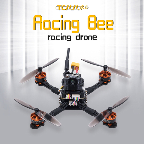 Tcmm rc 2.5 Inch Fpv Racing Drone 1104 motor 8600kv Carbon fiber high-thrust racing drone 1200TVL Camera Rc Helikopters ► Photo 1/6