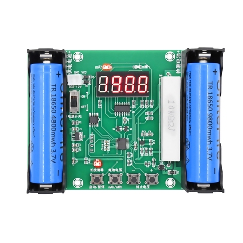 XH-M240 18650 lithium battery Capacity tester maH mwH digital discharge electronic load battery monitor ► Photo 1/5