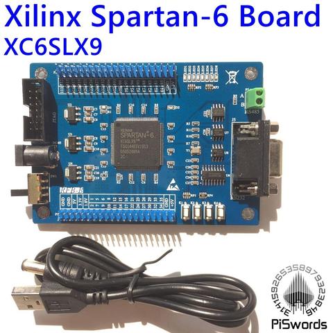 Pisowrds Xilinx Spartan6  FPGA Development Board kits Module Spartan 6 XC6SLX9 With UART RS485 ► Photo 1/3