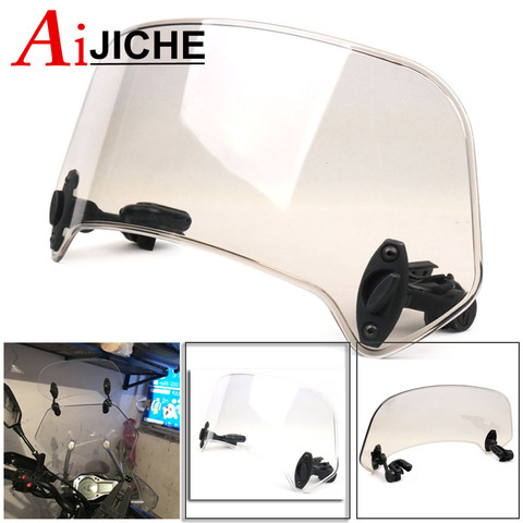 For BMW F900R F900XR C400X C400GT R1250RT R1200GS LC Adjustable Windscreen Windshield Extension Spoiler Wind Deflector Lockable ► Photo 1/6