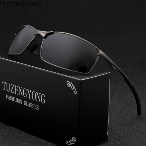 2022 Brand Polarized Sunglasses Men New Fashion Eyes Protect Sun Glasses With Accessories Male driving goggles oculos de sol ► Photo 1/6