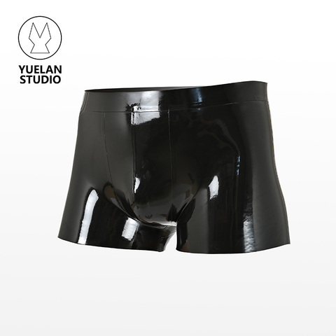 YUELAN latex underwear boxers 3D structure design perfect fit