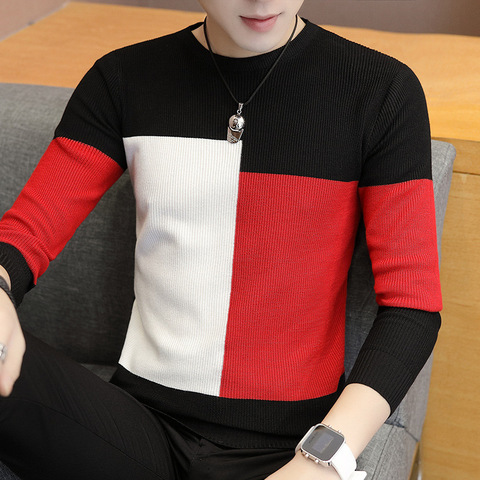2022 Winter New Arrival Warm Sweaters O-Neck Wool Sweater Men Brand Clothing Knitted Cashmere Pullover Men m-3xl ► Photo 1/4