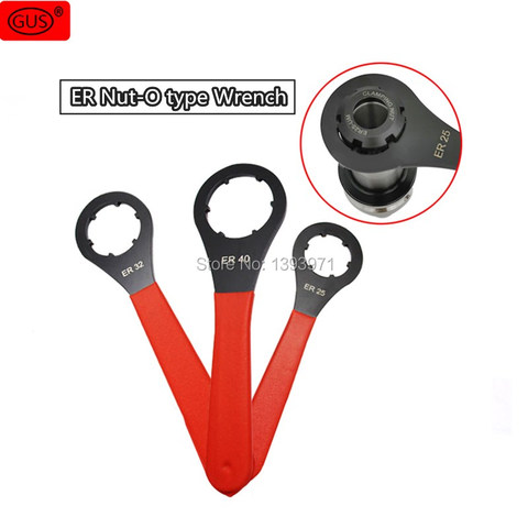 1pcs O type  ER16 ER20 ER25 ER32 key tool holder wrench for CNCmachine tightening ► Photo 1/4