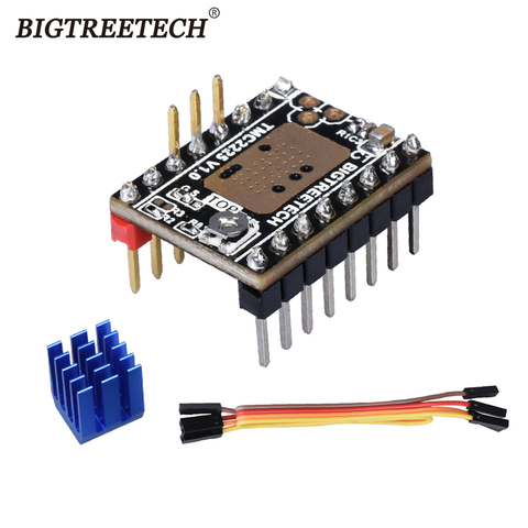 BIGTREETECH TMC2225 V1.0 Stepper Motor Driver UART StepStick Mute VS TMC2208 2209 for 3d Printer SKR V1.3 MINI E3 Control Board ► Photo 1/6