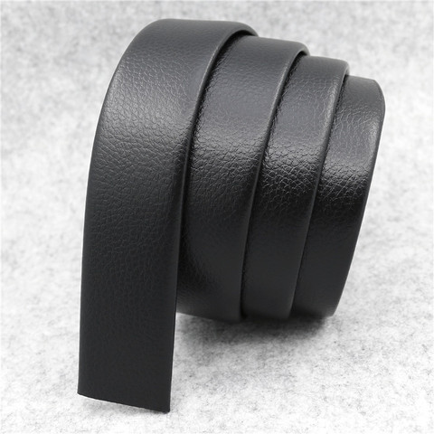 Men's 140cm 130cm 120cm lengthened fatty only automatic buckle belt high-quality high-end Wearable and durable soft waistband ► Photo 1/6