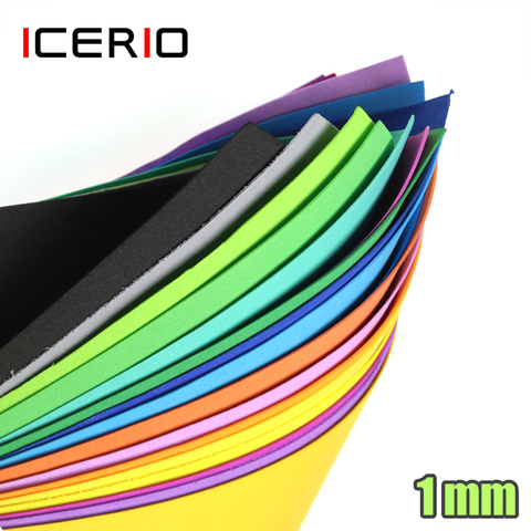 ICERIO 5PCS 1mm Thin Fly Tying EVA Foam Paper Floating Foam Strips for Hopper Dry Fly Caddis Wing Case Material ► Photo 1/6
