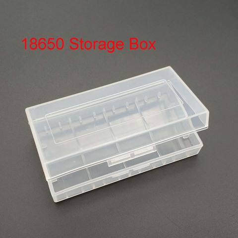 Plastic Battery Case Holder Storage Box for 18650 CR123A 16340 Battery Container Bag Case Organizer Box Case ► Photo 1/4