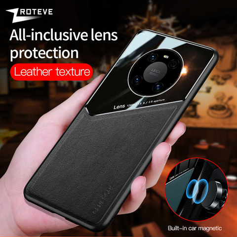 Mate 40 Pro Case Zroteve Coque For Huawei Mate 40 30 Pro Case Mate30 Mate40 PU Leather Cover For Huawei Mate 20 Pro Lite X Cases ► Photo 1/6