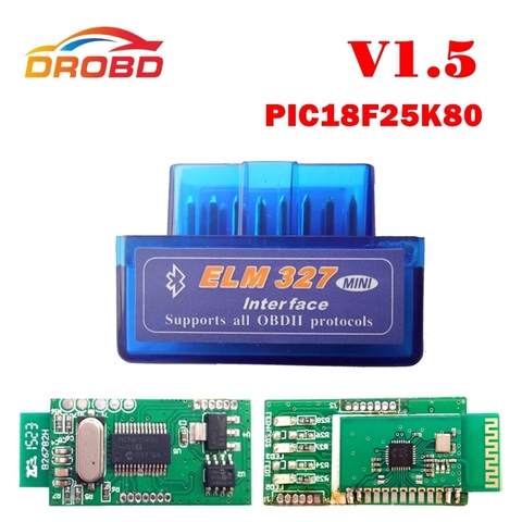 ELM327 Wifi V1.5 PIC18F25K80 Chip Code Reader ELM 327 OBD 2 Auto