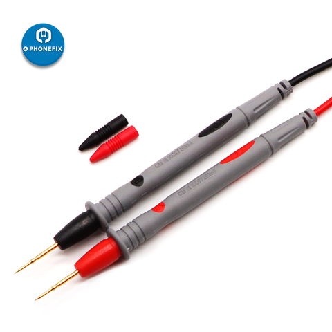 1000V 10A 20A Superfine Needle Tip Gold Universal Multimeter Needle Tip Probe Test Leads Meter Cable For Digital Multimeter ► Photo 1/6