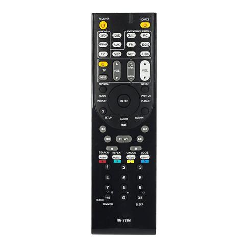 remote control suitable for onkyo RC-799M AV HT-R391 HT-R558 HT-R590 HT-R591 HT-S5500 RC-834M RC-737M RC-812M RC-801M RC-803M ► Photo 1/5