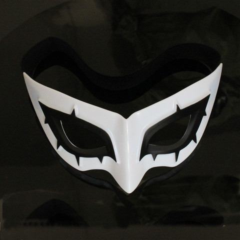 Game Persona 5 Hero Arsene Joker Mask Cosplay ABS Eye Patch Mask Kurusu Akatsuki Cosplay Prop Role Play Mask Halloween Party Cos ► Photo 1/5