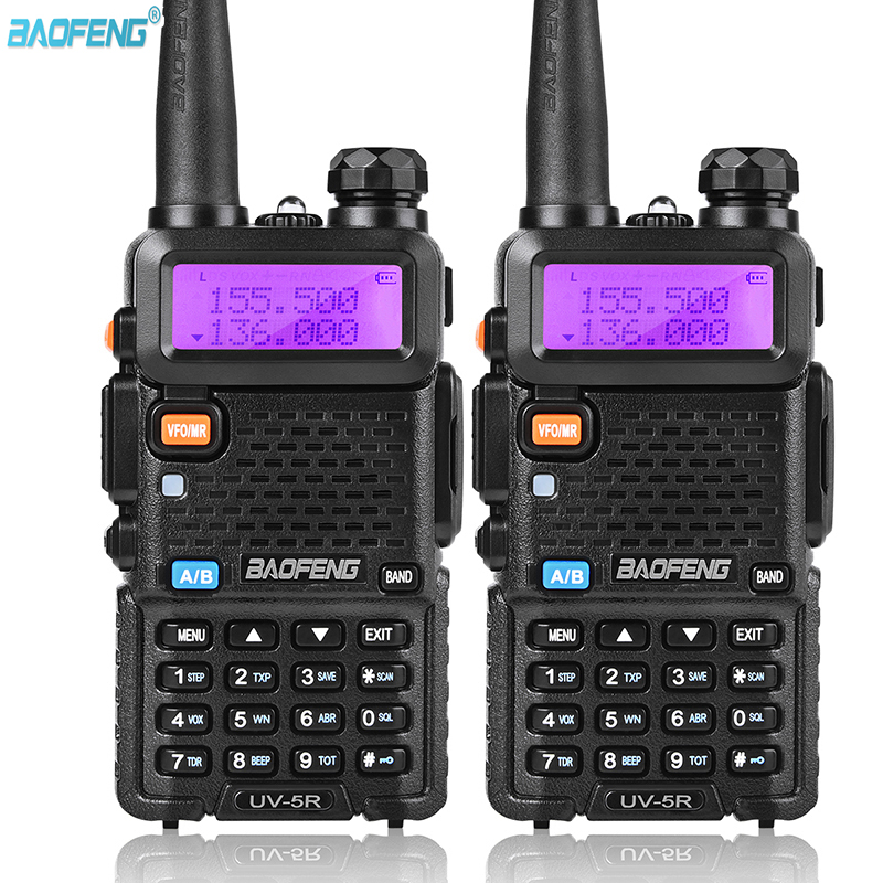 BAOFENG UV-5R VHF/UHF Dual Band Two Way Ham Radio Transceiver Walkie Talkie Hot 