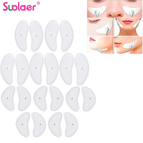 20PCS EMS Muscle Stimulator Electrode Pads For Facial Lifting Jawline Face Massager Tens Acupuncture Digital Electronic Pulse ► Photo 1/3