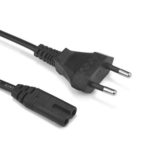 EU Power Cable 2pin IEC320 C7 Power Extension Cord For Dell Laptop Charger Canon Epson Printer Radio Speaker PS4 XBOX One S ► Photo 1/6