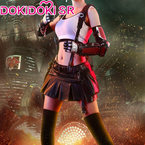 DokiDoki-SR Final Fantasy VII Tifa Lockhart Cosplay Costume Women Final Fantasy VII Tifa Costume ► Photo 1/4