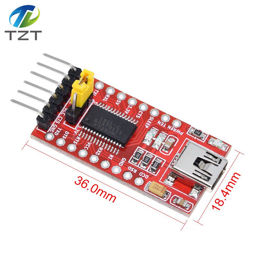 FT232RL 3.3V 5.5V FTDI USB to TTL Serial Adapter Module for Arduino Mini Port 