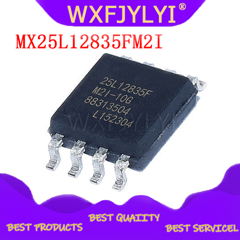 1pcs/lot MX25L12835FM2I-10G MX25L12835FM2I 25L12835FM2I-10G MX25L12835F MX25L12835 25L12835F SOP-8 ► Photo 1/1