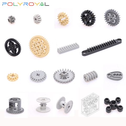 Building Blocks accessories DIY Technic Parts moc Gear 10 PCS/lot Compatible Assembles Particles Educational Toys for Children ► Photo 1/3