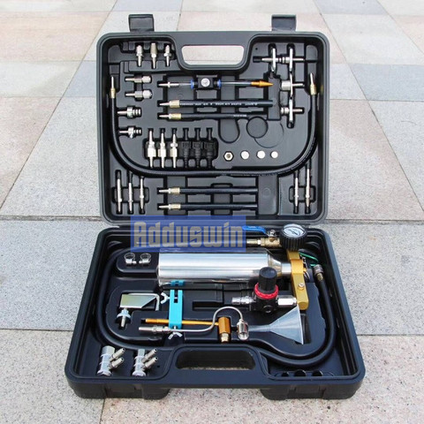 Automotive Non-dismantle Fuel Injector Cleaner Kit and Tester with Case for Petrol EFI Throttle Petrol Cars, 750ML Tank, 145PSI ► Photo 1/4