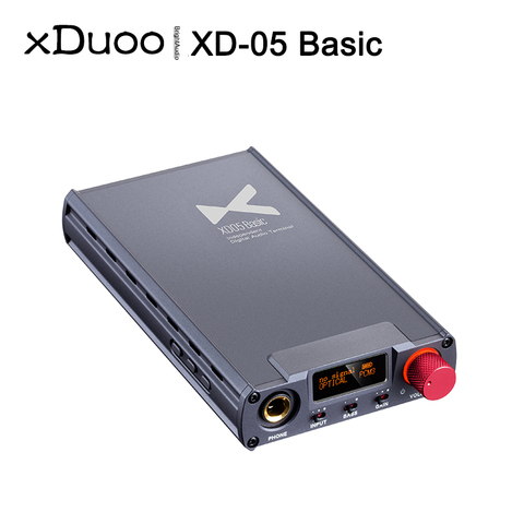 Xduoo XD05 Basic AK4490 DAC chip 500mW Output HD Digital Audio Decoding Headphone Amplifier PCM 384kHz DSD256 for PC Game Movie ► Photo 1/6