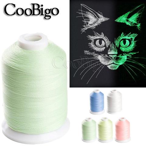 1000 Yard Glow In The Dark Machine Embroidery Sewing Threads Hand Sewing Thread Craft Patch Steering-wheel Sewing Supplies ► Photo 1/6