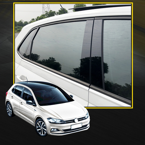 Window Pillar Sticker Trim For 2022 Volkswagen Polo Car Accessories Styling ► Photo 1/6