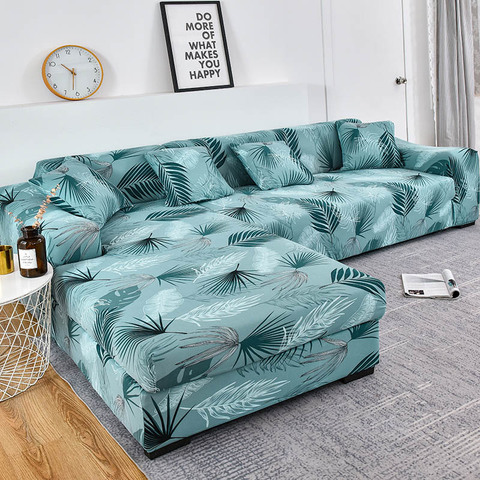 Corner Sofa Covers For Living Room Slipcovers Elastic Stretch Sectional Sofa  Cubre Sofa ,l Shape Need To Buy 2 Pieces - Sofa Cover - AliExpress