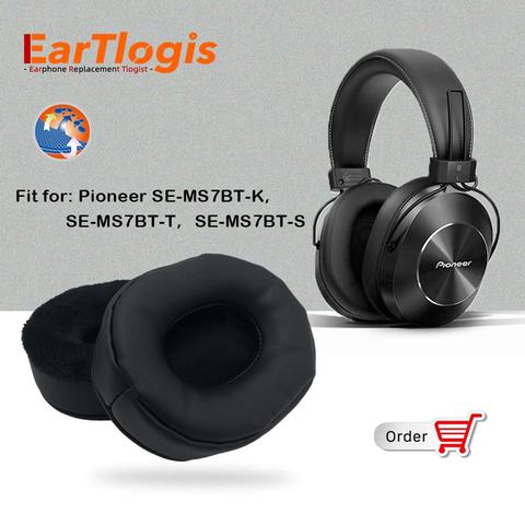 EarTlogis Replacement EarPads for Pioneer SE-MS7BT-K SEMS7BTK Headset Parts Earmuff Cover Cushion Cups Pillow ► Photo 1/6