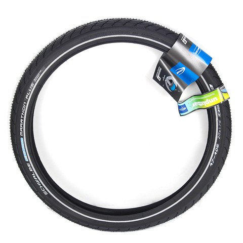 Schwalbe marathon plus tires  16inch 406 20 inch steel wire Stab proof 16*1.35 20*1.35 1.75 small wheel diameter traveling tire ► Photo 1/6