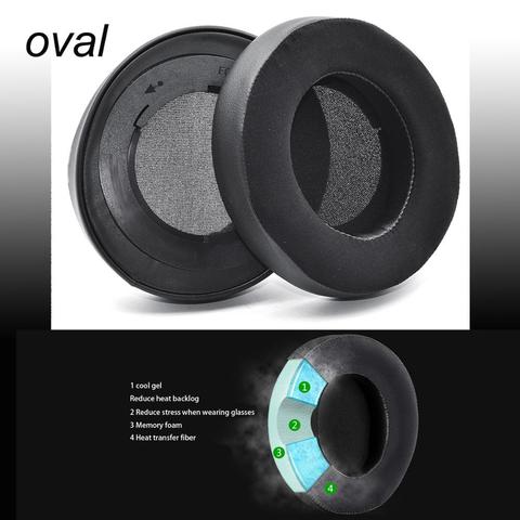 In dienst nemen Overleg Het Round Oval Replacement Cooling-Gel Earpads Foam Ear Pads Cushions For Razer  Kraken 7.1 Chroma V2 USB Gaming Pro V2 Headphone - Price history & Review |  AliExpress Seller - Smart Watched Store | Alitools.io