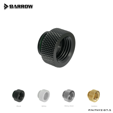 BARROW (Extend 7.5mm) Fitting G1/4'' M to F Extend Connect Adapter Male to Female Increase 7.5mm Length Connector Cooling System ► Photo 1/6