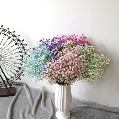 Hot selling 1pcs/Simulation flower Gypsophila small single flower home decoration simulation bouquet bridal bouquet Gypsophila ► Photo 1/5