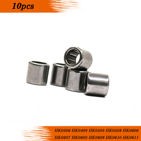 10pcs HK0306 HK0408 HK0508 HK0509 HK0606 HK0607 HK0608 HK0609 HK0610 HK0611 HK0612   draw cup needle roller bearing ► Photo 1/5