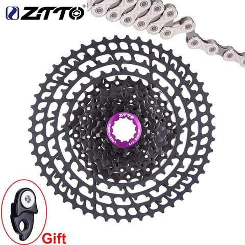 ZTTO MTB 11 Speed SLR 11-50T Bicycle Cassette 11s Ultralight CNC Colorful Freewheel Mountain Bike Sprocket HG Hub XX1 gx m9000 ► Photo 1/6