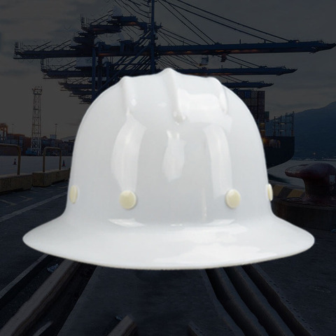 Safety Helmet Wide-brimmed Hard Hat Sunshade Rainproof Work Protection Helmet Labor insurance Construction Cap ► Photo 1/6