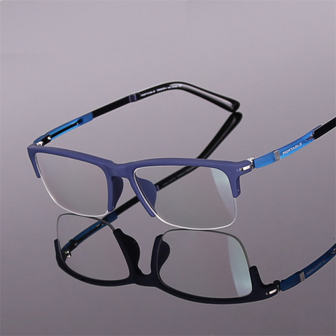 High Quality Glasses Prescription Glasses Frame Half Frame TR90 Glasses Designer Glasses  Eye Glasses Frames for Men ► Photo 1/5