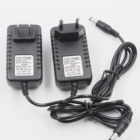 AC 100-240V DC 21V 8.4V 12.6V 16.8V 1A 1000MA Adapter Power Supply 21 8.4 12.6 16.8 V Volt charger for 18650 lithium battery ► Photo 1/6
