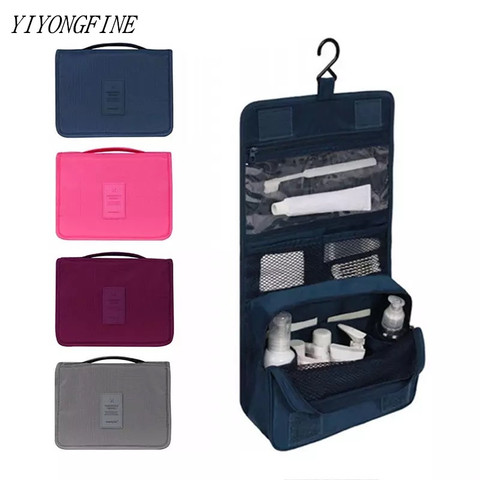 YIYONGFINE Travel Cosmetic Bag Women Makeup Bags Toiletries Organizer Waterproof Storage Neceser Hanging Bathroom Wash Bag ► Photo 1/6
