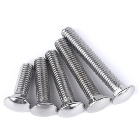 2-20PCS m4 m5 m6 m8 m10 304 stainless steel Carriage Screws Carriage Bolts Shelf Screws Computer Desk Accessories ► Photo 1/3