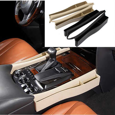 Car Front Center Console Storage Box Coin Cup Drink Holder  For Lexus LX570  2016- 2022 Seat Organizer Crevice Storage Box ► Photo 1/6