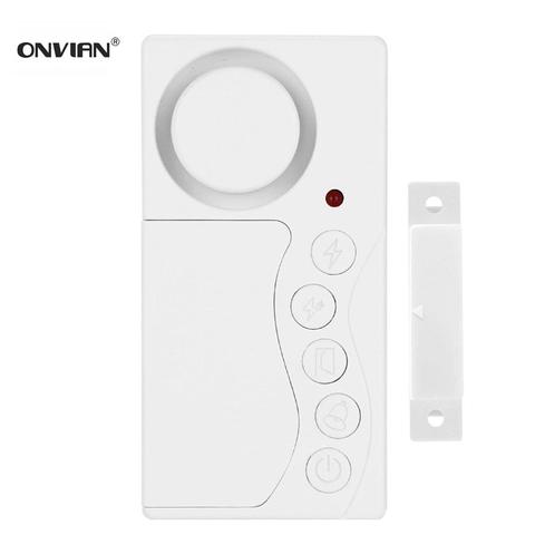Onvian Door Opening Sensor Wireless Time Delay Door Alarm Door Sensor Door and Window Security Alarm Home Security ► Photo 1/6