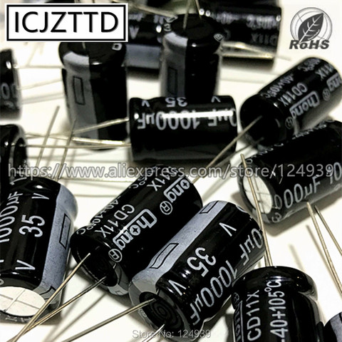 NEW Capacitor DIP-2 35V 1000UF 16V 3300UF 25V 2200UF 50V 680UF 63V 470UF 160V 100UF 400V 22UF 450V 10UF 13x21mm 21mm 13mmx17mm ► Photo 1/1