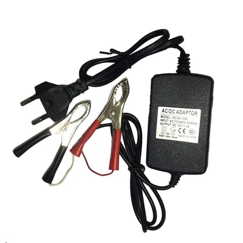 Auto Car Motorcycle ATV DC 12V/1A 15W Universal Portable Multi-mode Rechargeable Battery Charger Tender Maintainer ► Photo 1/6