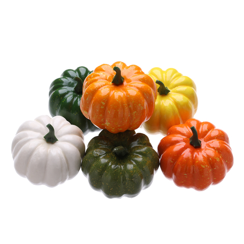 Halloween Mini Foam Props Photography Party Supply Artificial Pumpkin Faux Vegetables Halloween Props Decor ► Photo 1/6