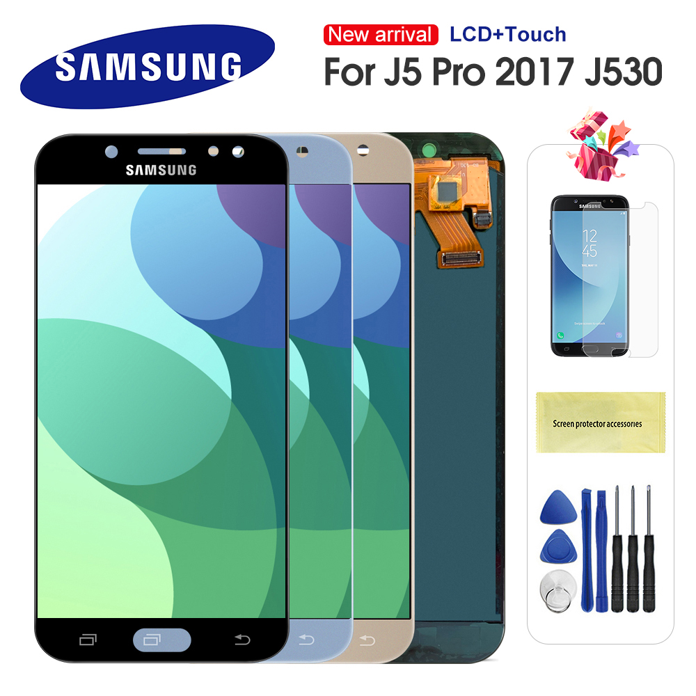 Buy Online Lcd For Samsung Galaxy J5 17 J530 J5 Pro Sm J530f J530m Lcd Display Touch Screen Digitizer Assembly For J5 J530 Lcd Screen Alitools