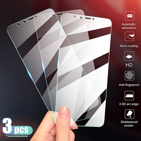 3Pcs Tempered Glass For Huawei Y6 Y7 Y9 Pro 2022 Screen Protector Huawei Y7 Y6 Y9 Prime 2022 Y9S Y7S Protective Glass Film ► Photo 1/6