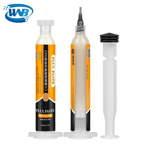 WNB 10cc Lead/Halogen-Free Solder Flux No-Clean High-Activity Welding Paste Soldering Advanced Flexible Rosin For PCB BGA Repair ► Photo 1/1